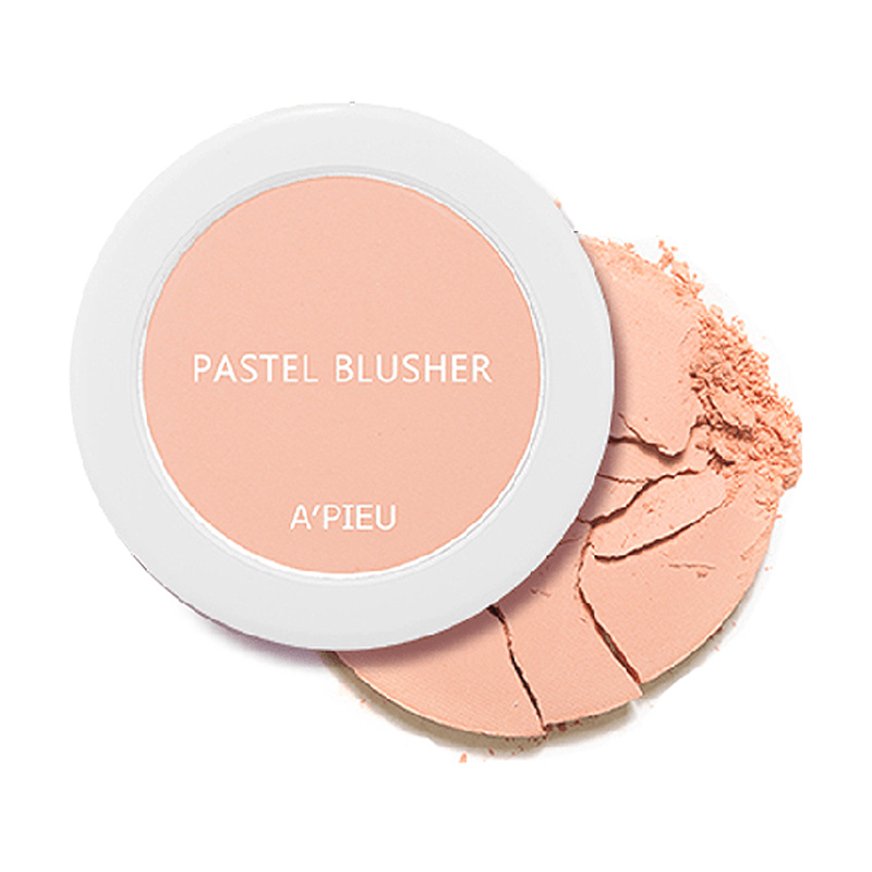 Компактні рум'яна для обличчя A'pieu Pastel Blusher, CR02, 4.5 г